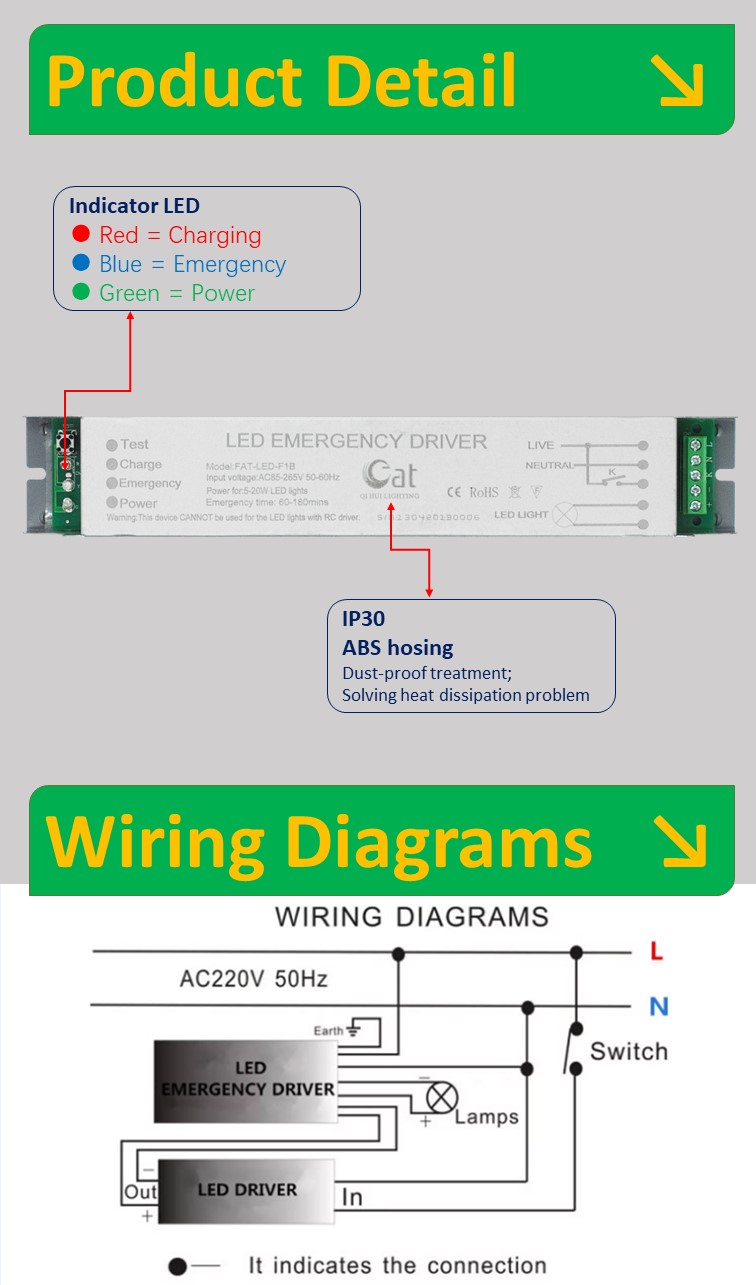 emergency power battery 220V