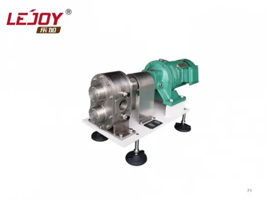 SJB32C Chocolate Delivery Pump Equipment