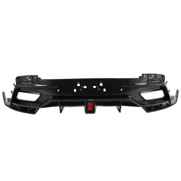Pz Dry Carbon Rear Bumper Lip and Diffuser for Aston Martin DB11