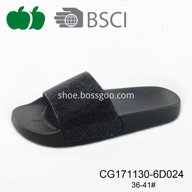 New Design Summer Women Plastic Pcu Slippers