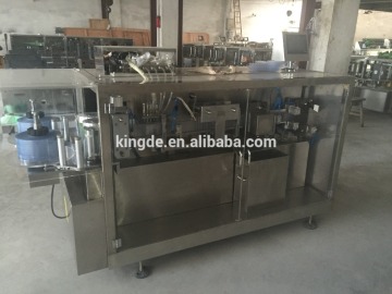 Mini Automatic 2 Nozzles ampoule bottle filling and sealing machine for oral