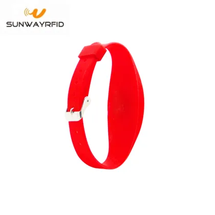 Adjustable Double Frequency RFID Silicone Wristbands