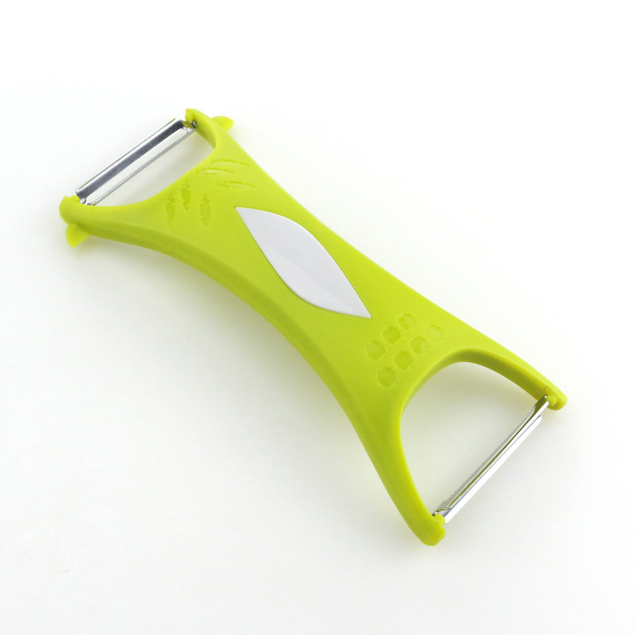 Double sided vegetable potato peeler stainless steel