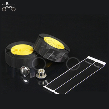 EVA yellow-black Bicycle 1.8m Handlebar Tape