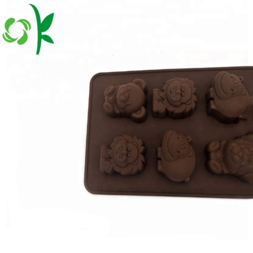 Silikonowe formy czekoladowe Gummy Bear Candy Baking Tools