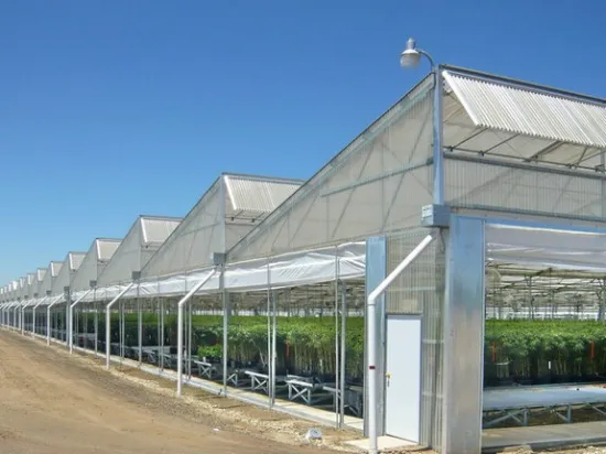 Prefab Agricultural Steel Structure Greenhouse Building