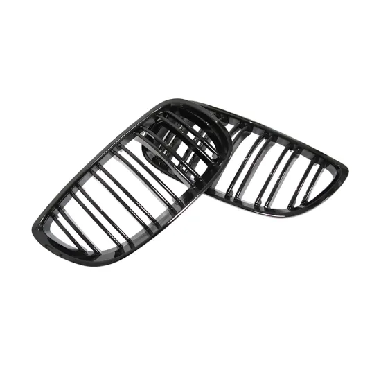 E92 ABS Grill - Glossy Black Front Grille for BMW 3 Series 328i 335i Coupe (2005-2008)