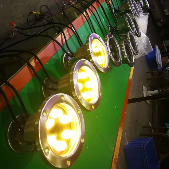 RGB LED Fountain Swimming Pool Underwater Light (3W/9W/12W)