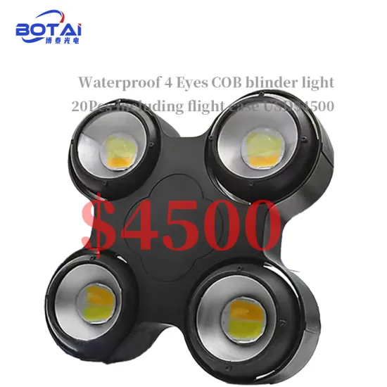 Professional Outdoor Waterproof 4x100W COB Blinder Stage Lighting Equipment