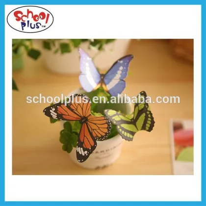 Beautiful butterfly sticky notes decorative sticky notes