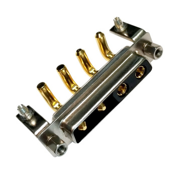 มุมขวา DB 4PIN DB4V4 ตัวเชื่อมต่อหญิงสำหรับ PCB