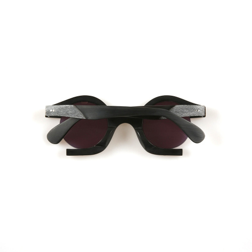 Buffalo Horn Sunglasses For Men Matte Black Buffalo Horn Sunglasses Supplier
