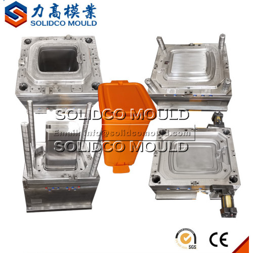 Plastic high quality muilt sizes garbage bin mould