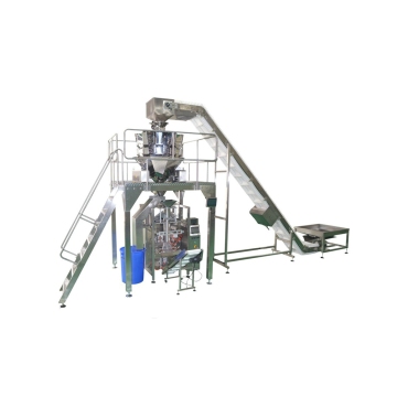 Machine d'emballage de pesée linéaire aux épices pour les petits granules alimentaires
