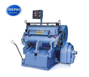 ML750 ML1040 Manual Feeder Platen Paper Box Die Cutting Creasing Machine