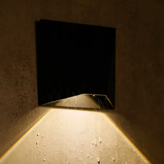 LEDEAST T-015 Aluminum Geometric Outdoor DC24V 12W Wall Lamp