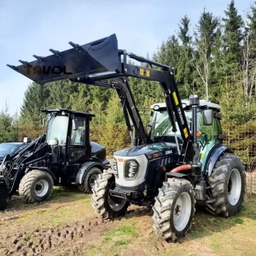 China Supply Farm Tractors 90HP-110HP with Fork Pallet