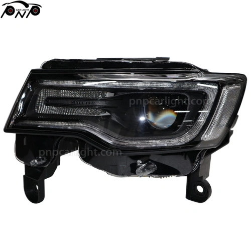 Headlight Assembly Pair For Jeep Grand Cherokee 2014-2016 – Projector Style, Halogen, DOT-Certified – By Autodayplus 7 thumbnail image