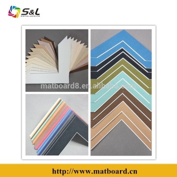 Customized 100% Acid-free Precut / Uncut Matboard With Different Core Mount Board
