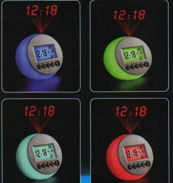 projection clock