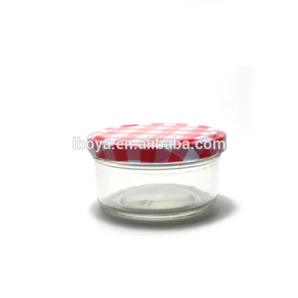 Wholesale 100Ml Small Capacity Nutella Glass Jar