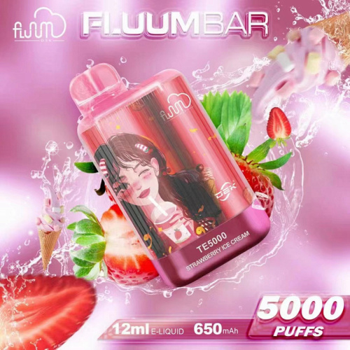 Fluum Bar TE5000使い捨てベイプペンカスタムラベル