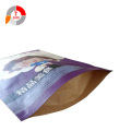 Färgrik Kraft Paper Zipper Bag för mat