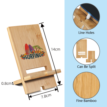 Subbank Sublimation Wood Blanks: DIY Printing Cellphone Stand and Bamboo Mobile Phone Holder