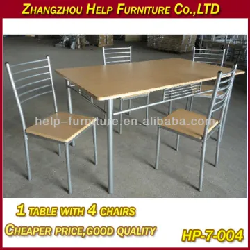 Wooden Dining Table and Chair