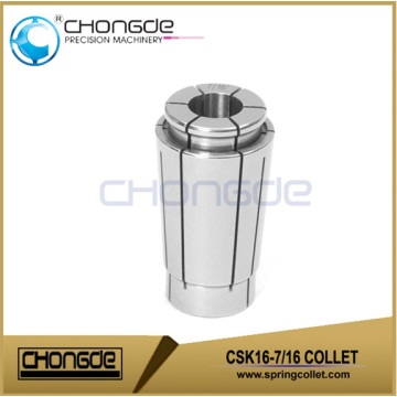 Spring Collet CSK16-7 / 16 &quot;Máquinas herramientas CNC