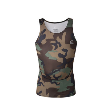 Mens Sportswear Dry-fit Spandex Compression Muscle Vest