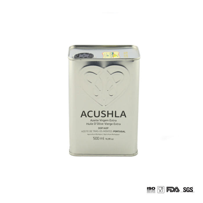 DADI 250ml Olive Oil Tin Plastic Pull Lid