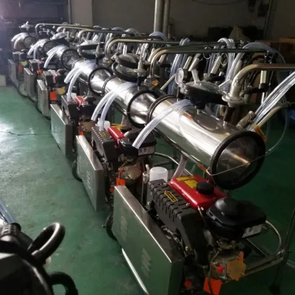 Portable Single Milk Vacuum Pump Cow Milking Machine Price
