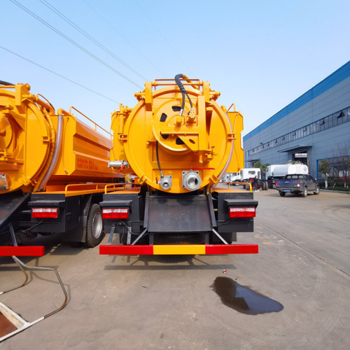 Cheng Li 9 CBM уборка всасывающего грузовика