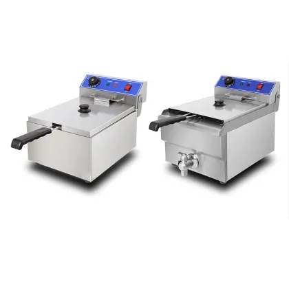 Electric Turkey Fryer with Timer 13L Capacity