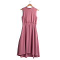 vestido casual feito em chiffon