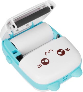 Mini Pocket Printer: Portable Thermal Printer with Bluetooth for Kids, Compatible with Android and iOS