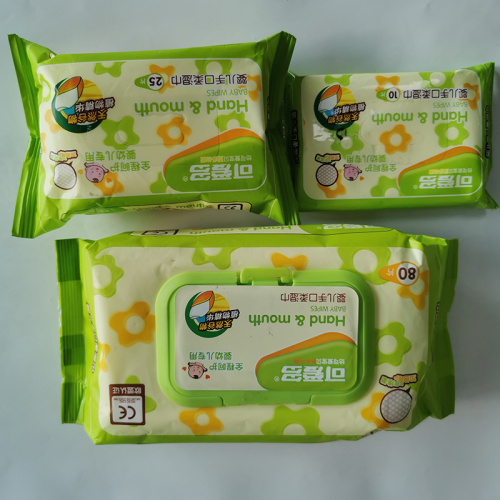 Non-Woven Spunlace Baby Wipes Eco Friendly