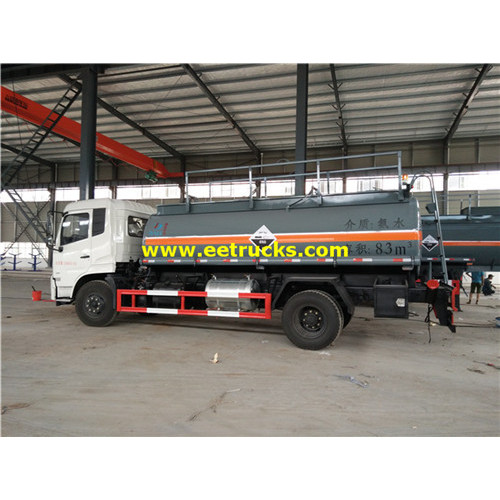 Camions de réservoir d&#39;eau d&#39;ammoniaque de Dongfeng 8000 litres