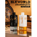 ELEWORLD 200k пуфове 6в1 вейп за еднократна употреба Полша