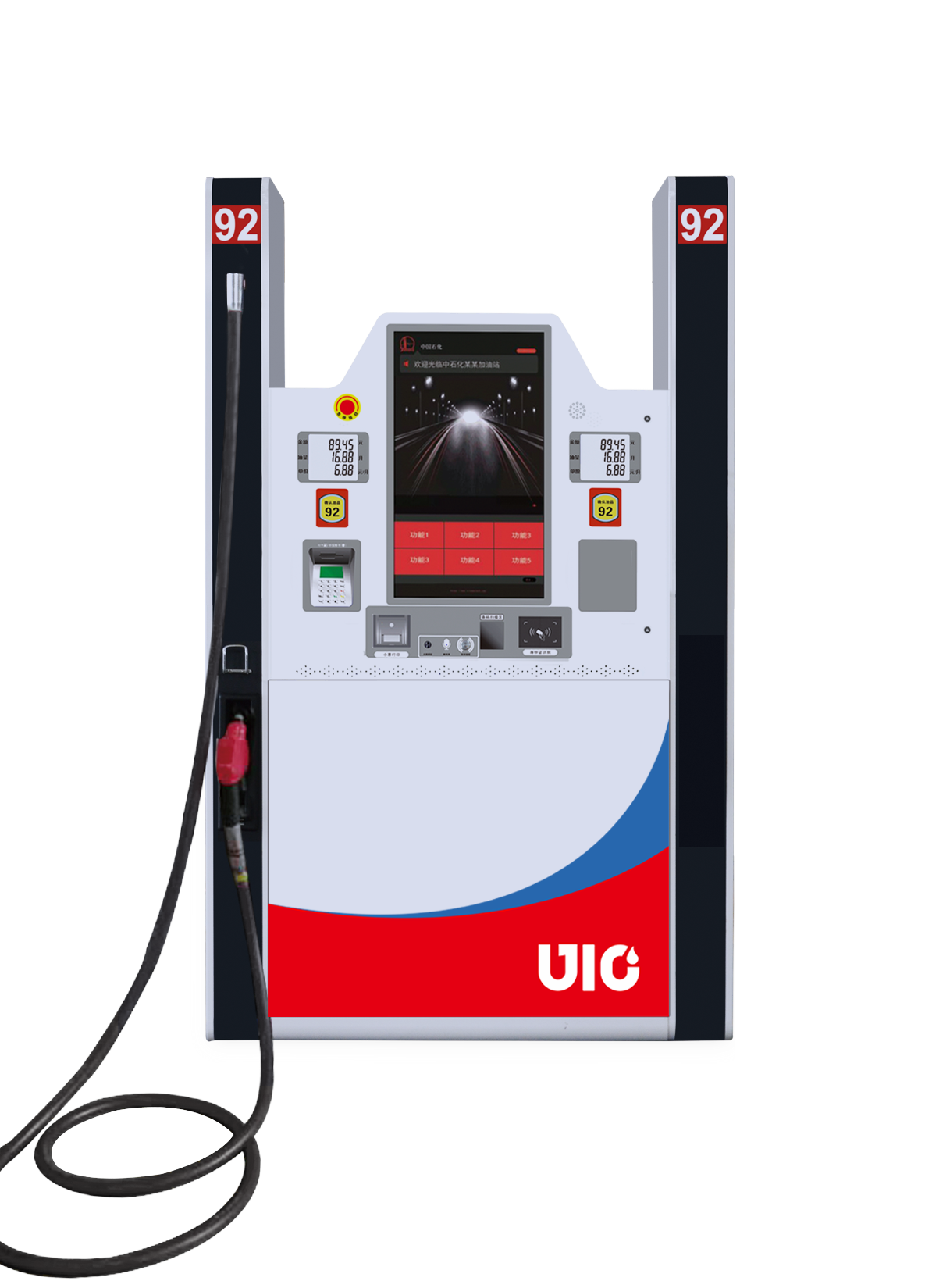 T6 double hoses fuel dispenser T6 double hoses fuel dispenser