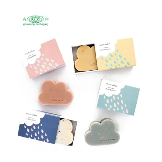Custom Kraft Paper Soap Box Packaging with Logo