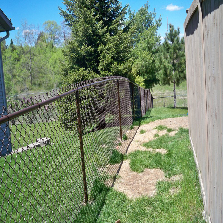 Chain link fence mesh