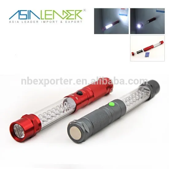 16+6LED Aluminum flashlight with magnet
