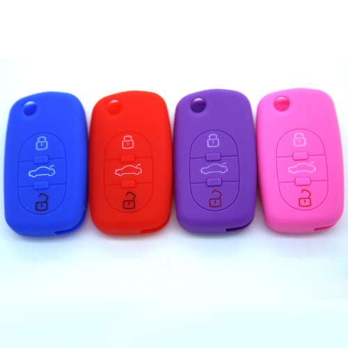 Audi A6 silicon car key cover