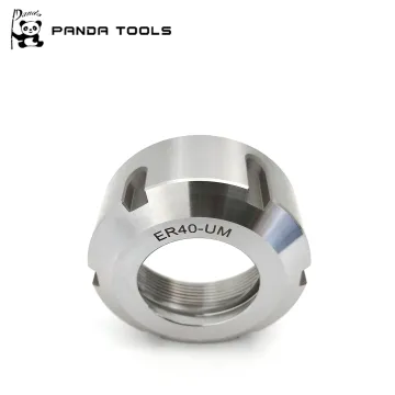 ER8 to ER40 Clamping Collet Nuts: A/M/UM Type Selection Guide