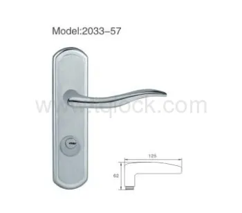 Best quailty handle lock with 170mm plate
