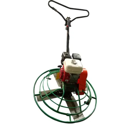 Walk behind concrete power trowel vibrating power trowel