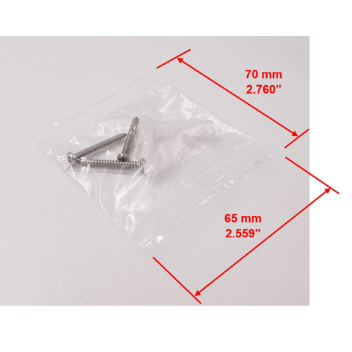 Pack of Self Tapping Screw and Wall Anchor