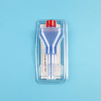 Plastic Saliva Funnel Collection Sample Transport Tube